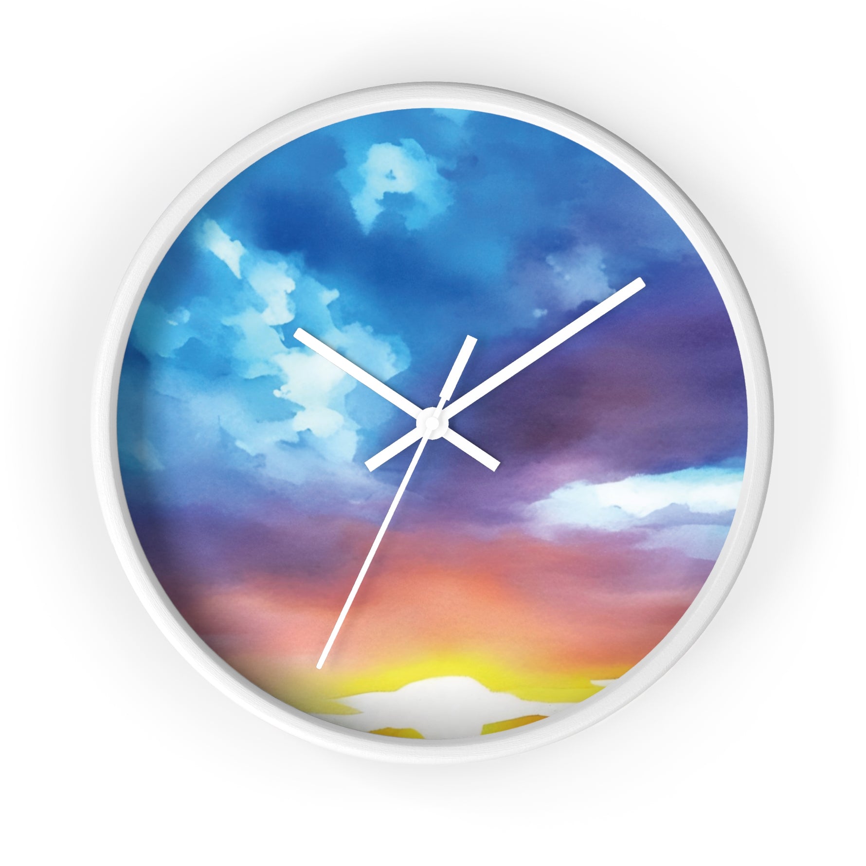 Wall Clock - Sunset Sky (Variant 1)