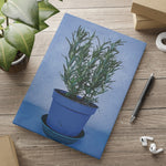 Hardcover Notebook with Puffy Covers - Rosemary plant