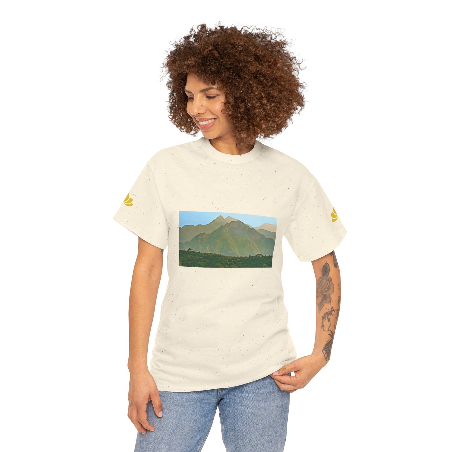 Unisex Heavy Cotton Tee - China's Great Wall