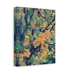 Stretched Matte Canvas - Poly Art - Apple's Tree Flower (Variant 2)