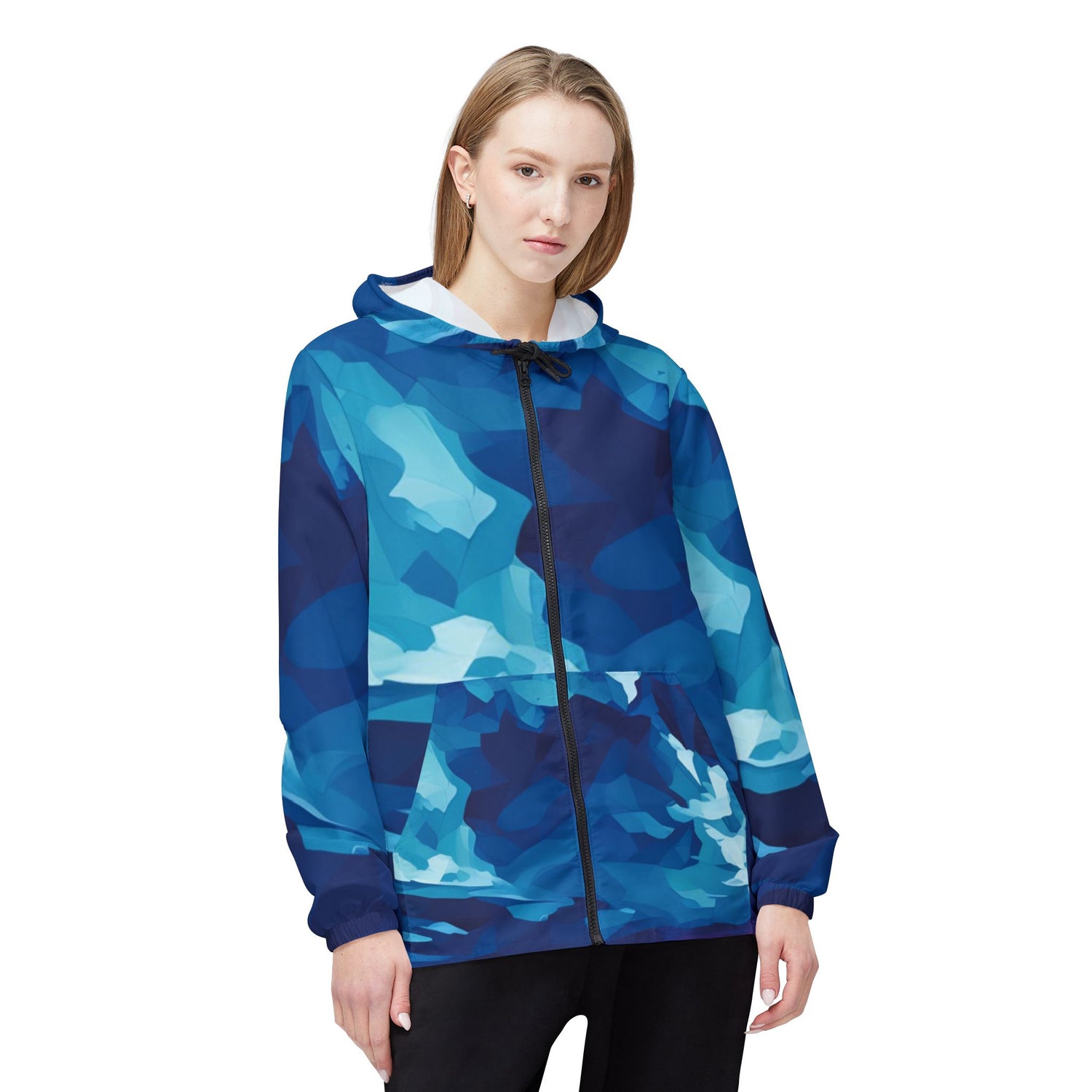 Windbreaker Jacket - Poly Art - Sunset Sky (Variant 2)