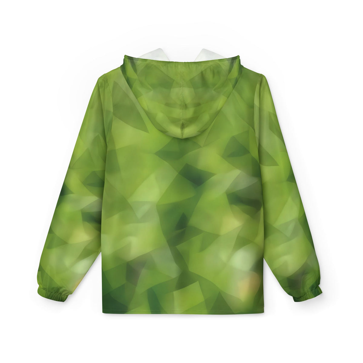 Windbreaker Jacket - Poly Art - Green Grass