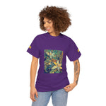 Unisex Heavy Cotton Tee - Poly Art - Flower of Ornithogalum (Variant 2)