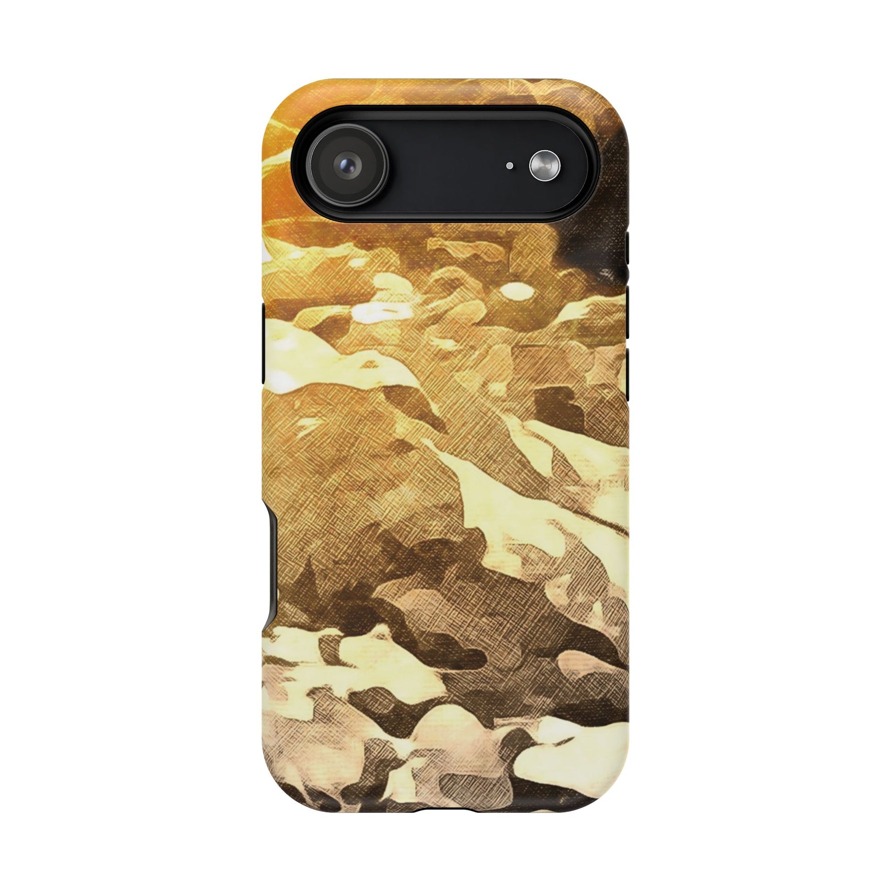 Magnetic Tough Phone Case - Golden Reflections (Variant 1)