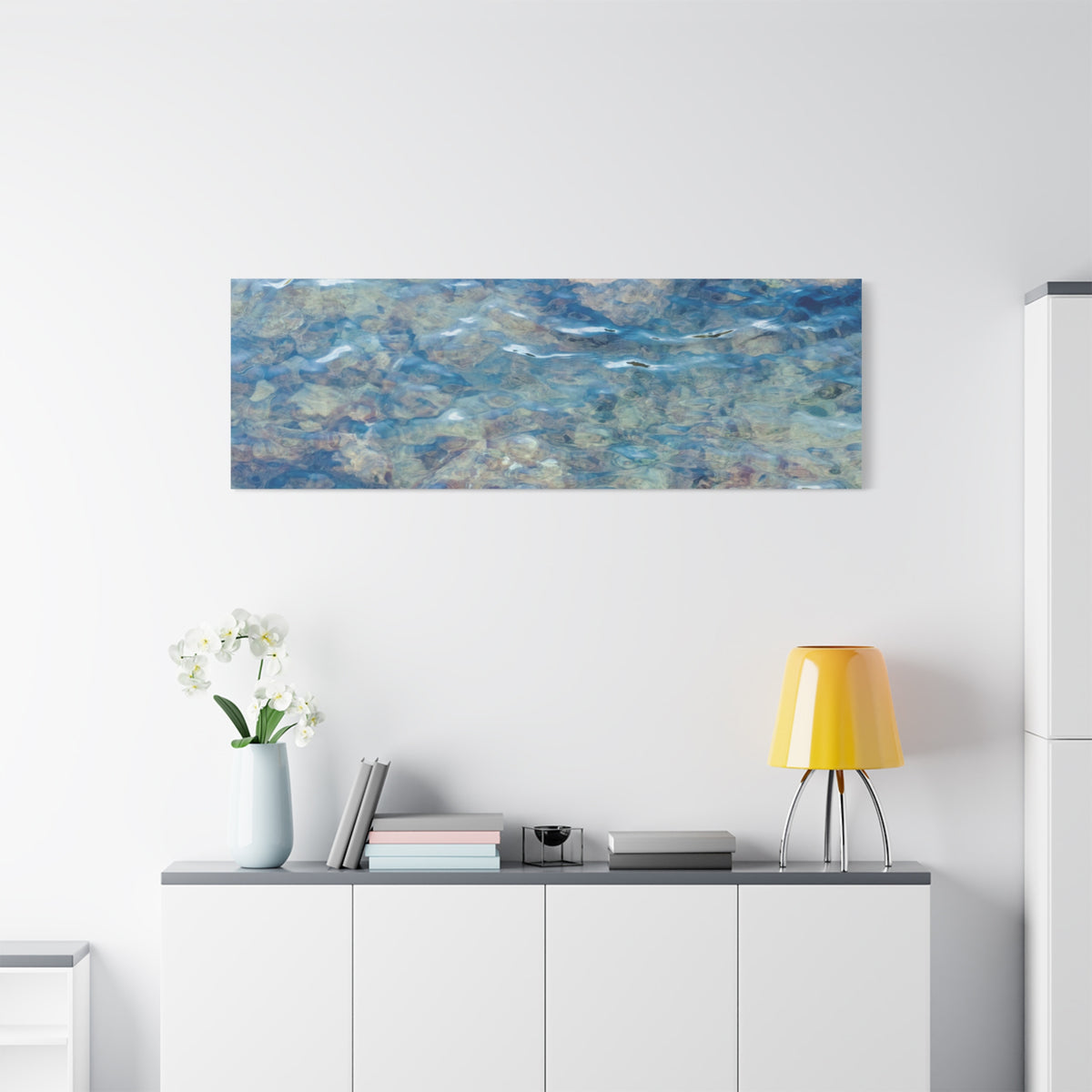 Stretched Matte Canvas - Sea (Variant 05)