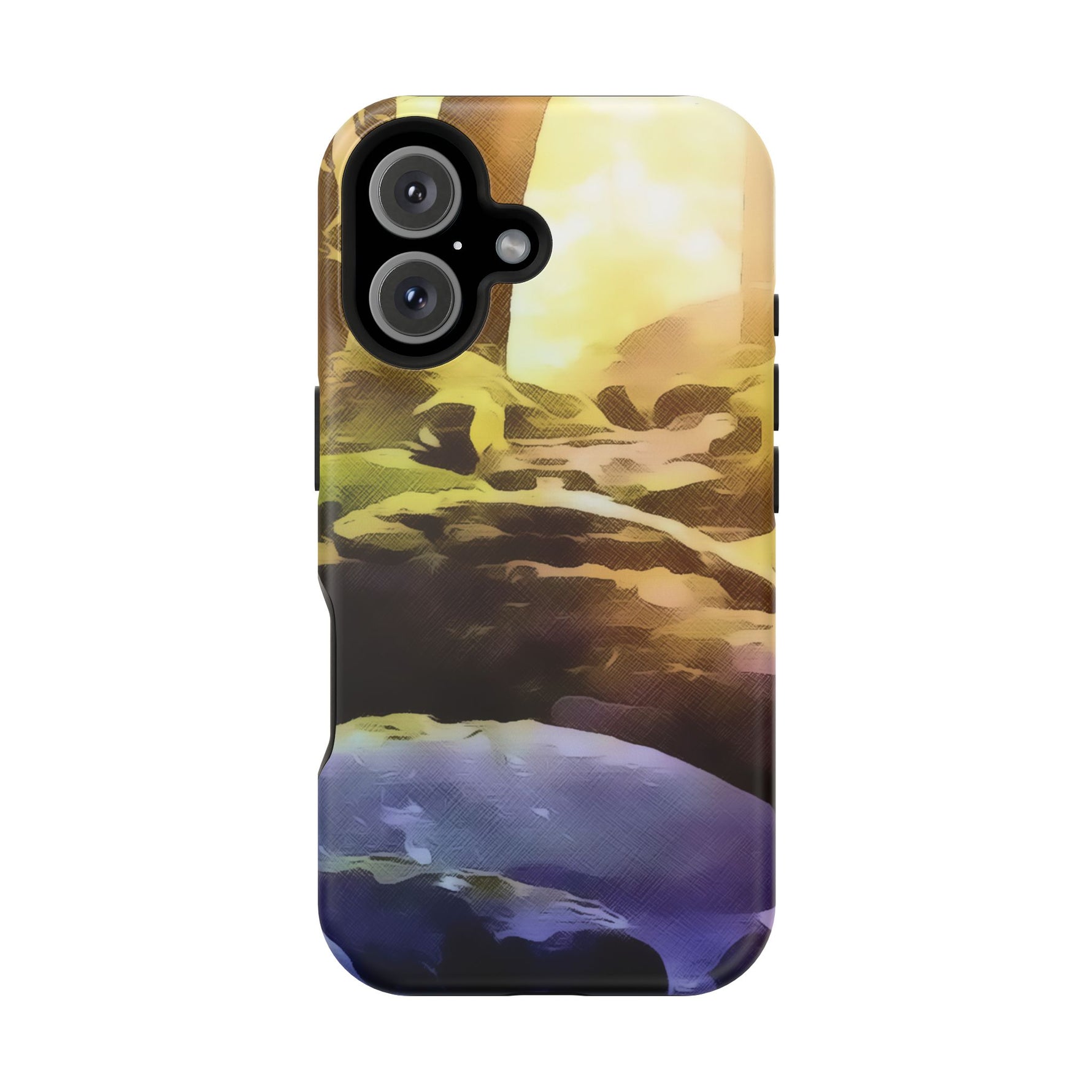 Magnetic Tough Phone Case - Golden Reflections (Variant 2)