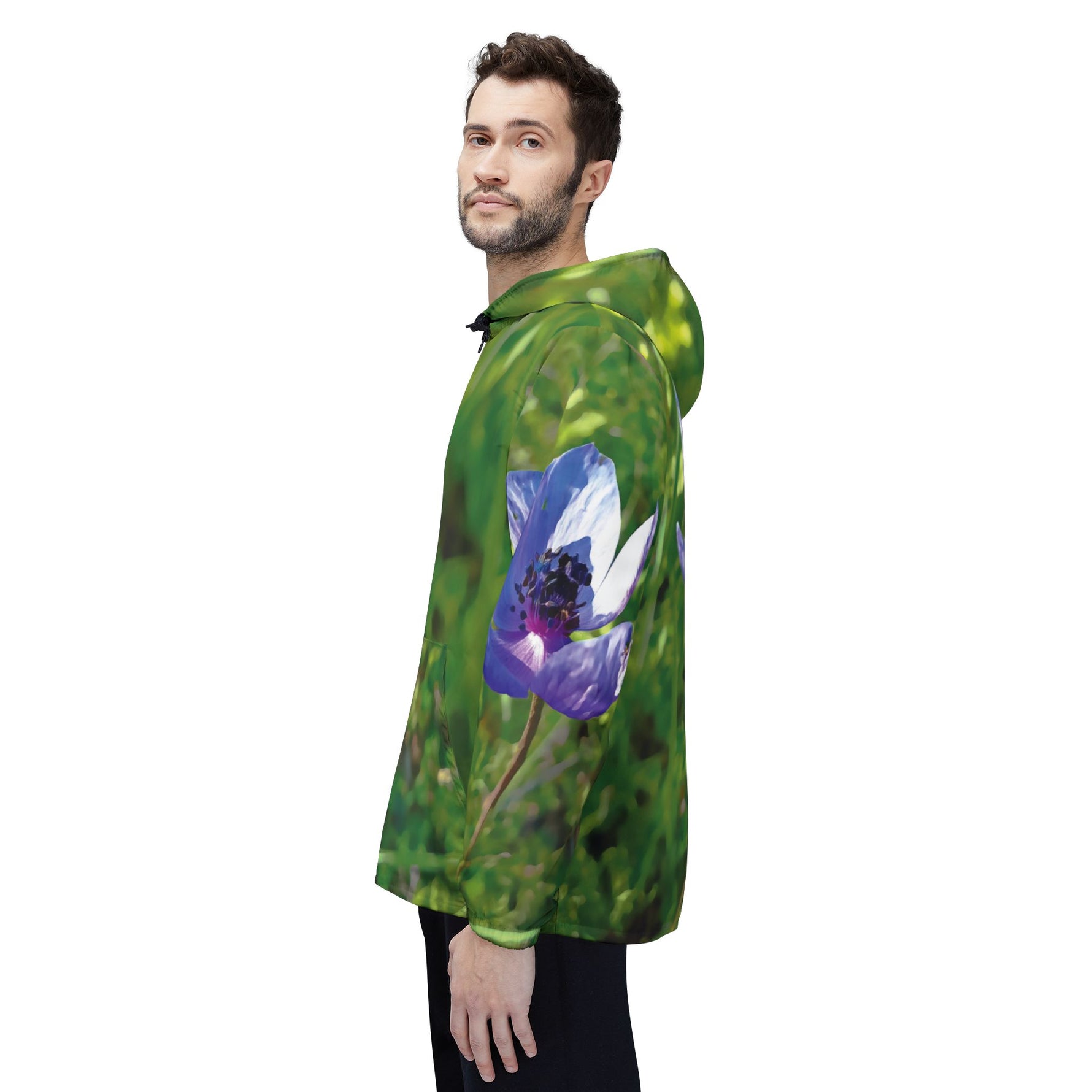 Windbreaker Jacket - Flower of Anemone