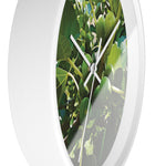 Wall Clock - Fig's Plant, with Fruits and Leaves