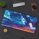 Desk Mat - Poly Art - Sunset Sky (Variant 2)
