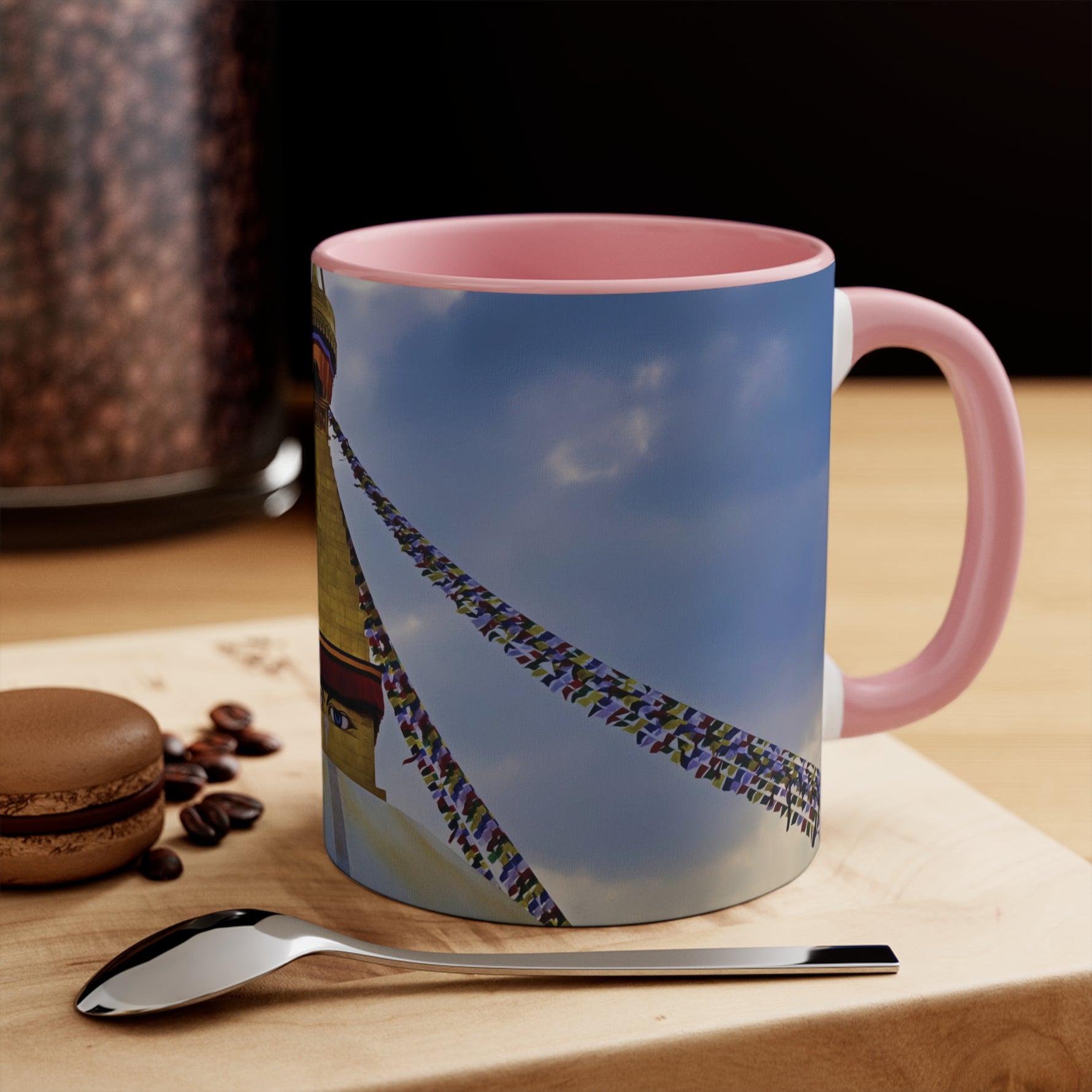 Mug 11oz - Nepal, Stupa with Buddha's Eyes (Variant 5)