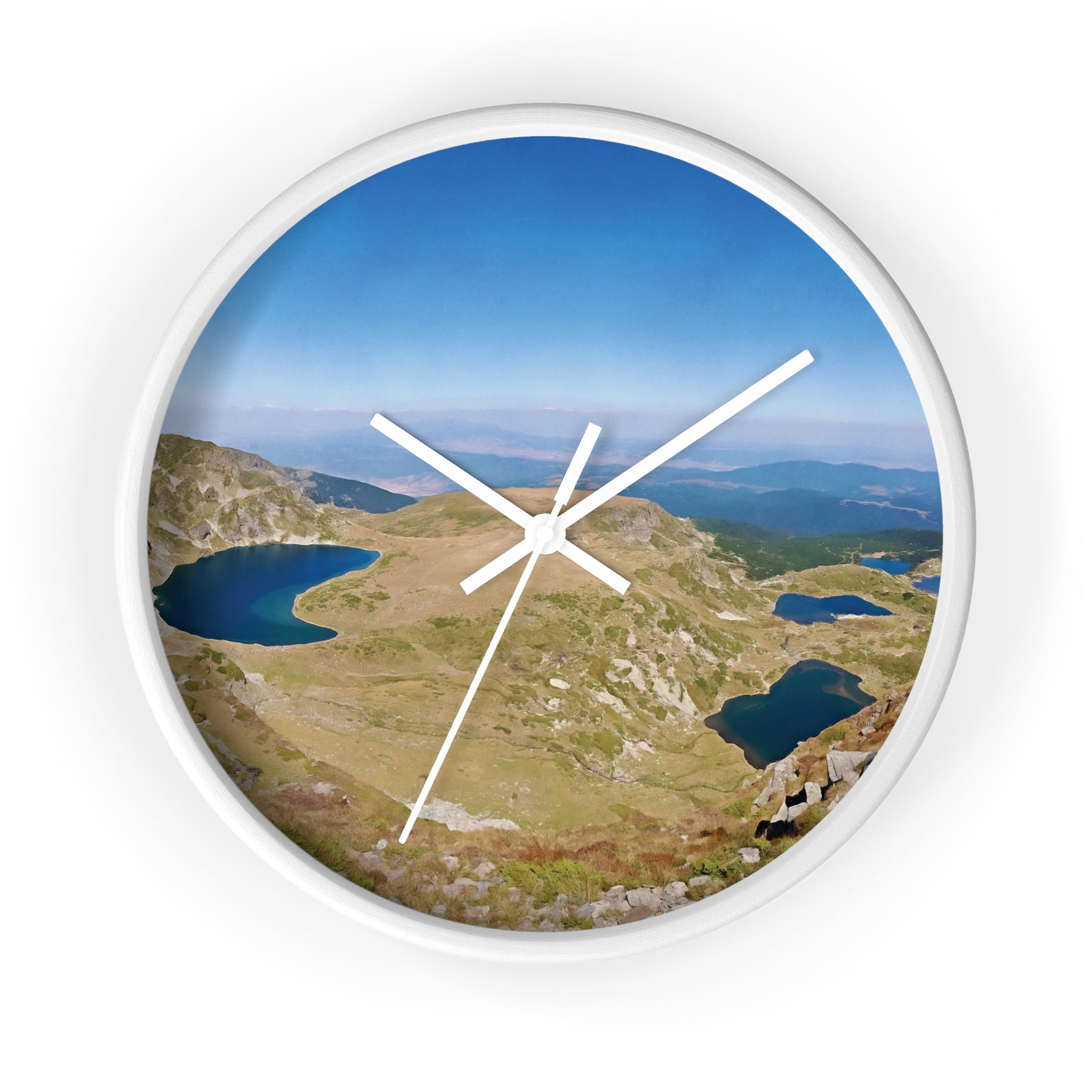 Wall Clock - Rila Lakes, Bulgaria (Variant 2)