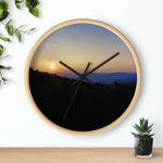 Wall Clock - Sunset Sky (Variant 2)