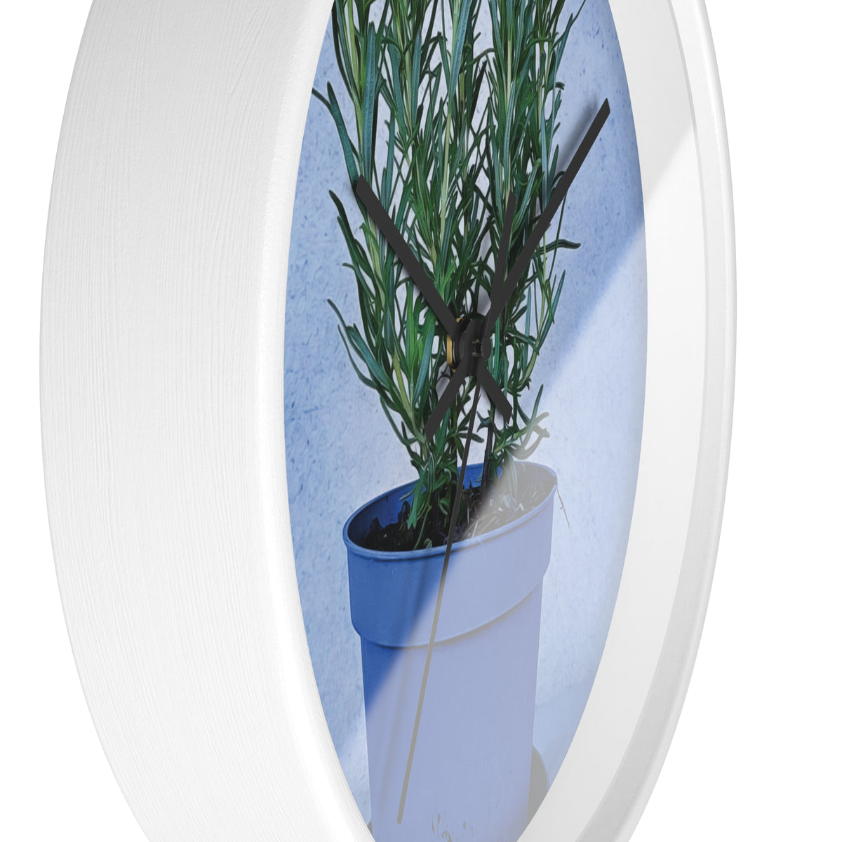 Wall Clock - Rosemary Plant