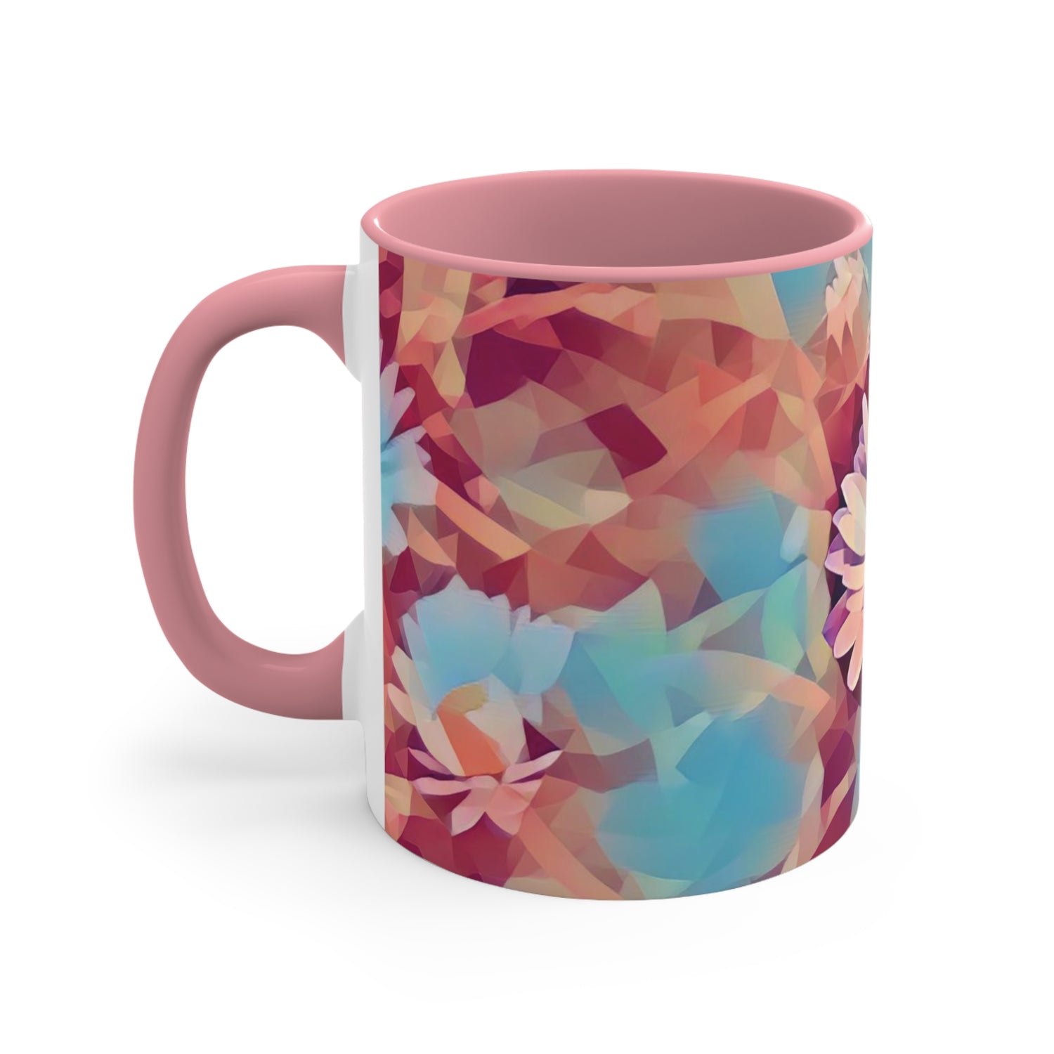 Mug 11oz - Poly Art - Flower of Daisies (Variant 6)