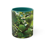 Mug 11oz - Fig's Plant, with Fruits and Leaves