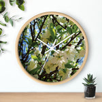 Wall Clock - Apples' Tree Flower