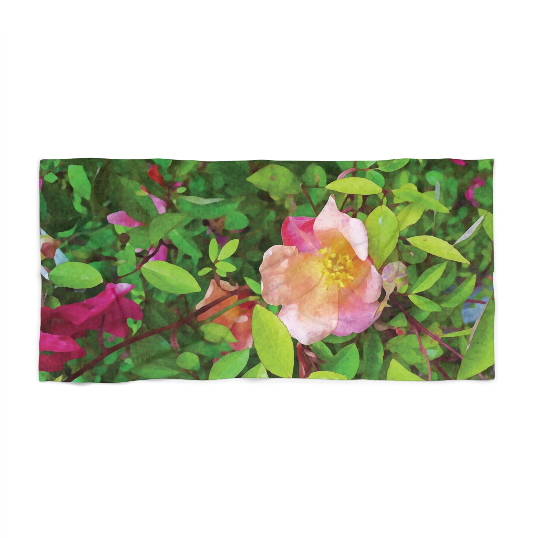 Beach Towel – Flower of Rose