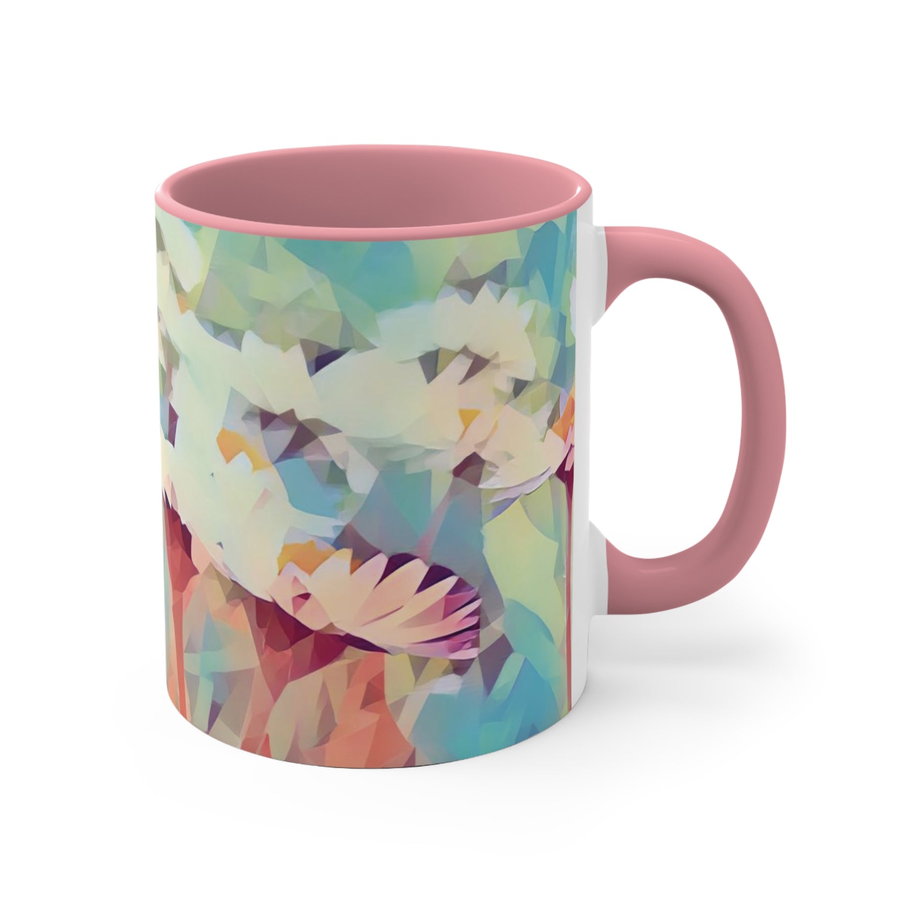 Mug 11oz - Poly Art - Flower of Daisies (Variant 06)