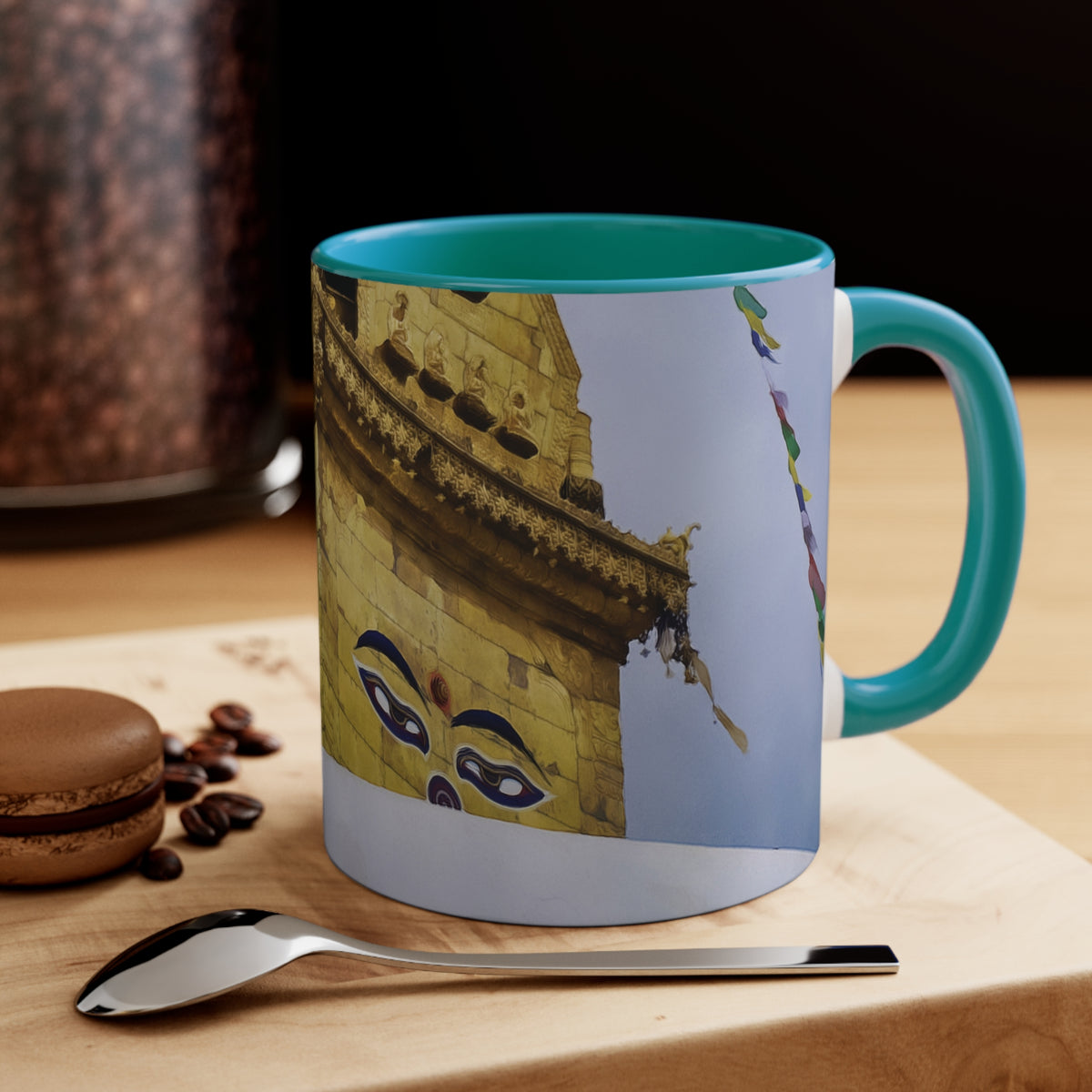 Mug 11oz - Nepal, Stupa with Buddha's Eyes (Variant 1)