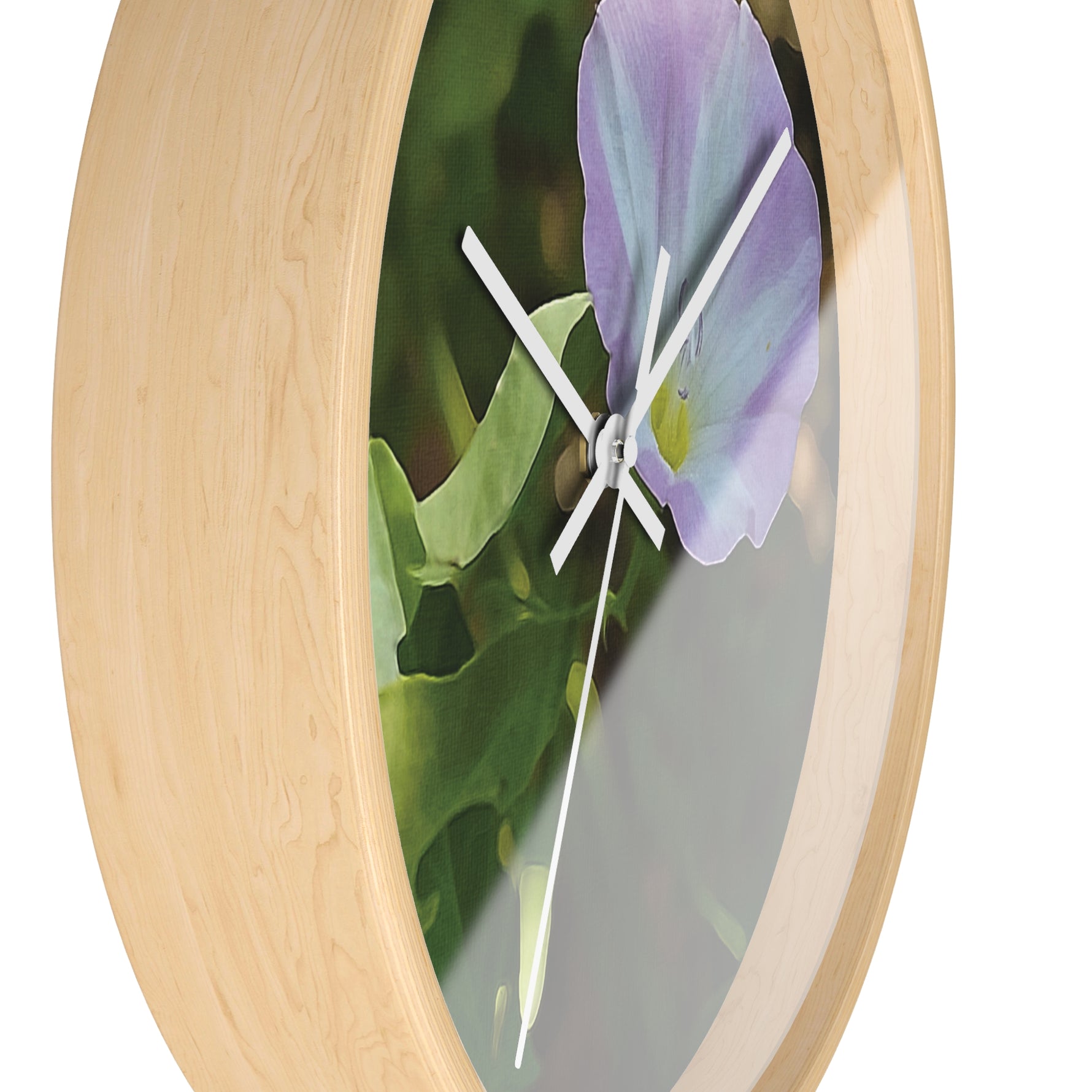 Wall Clock - Flower of Convolvulus Arvensis/Vilucchio