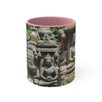 Mug 11oz - Nepal, Bodhisattvas Stone Sculptures