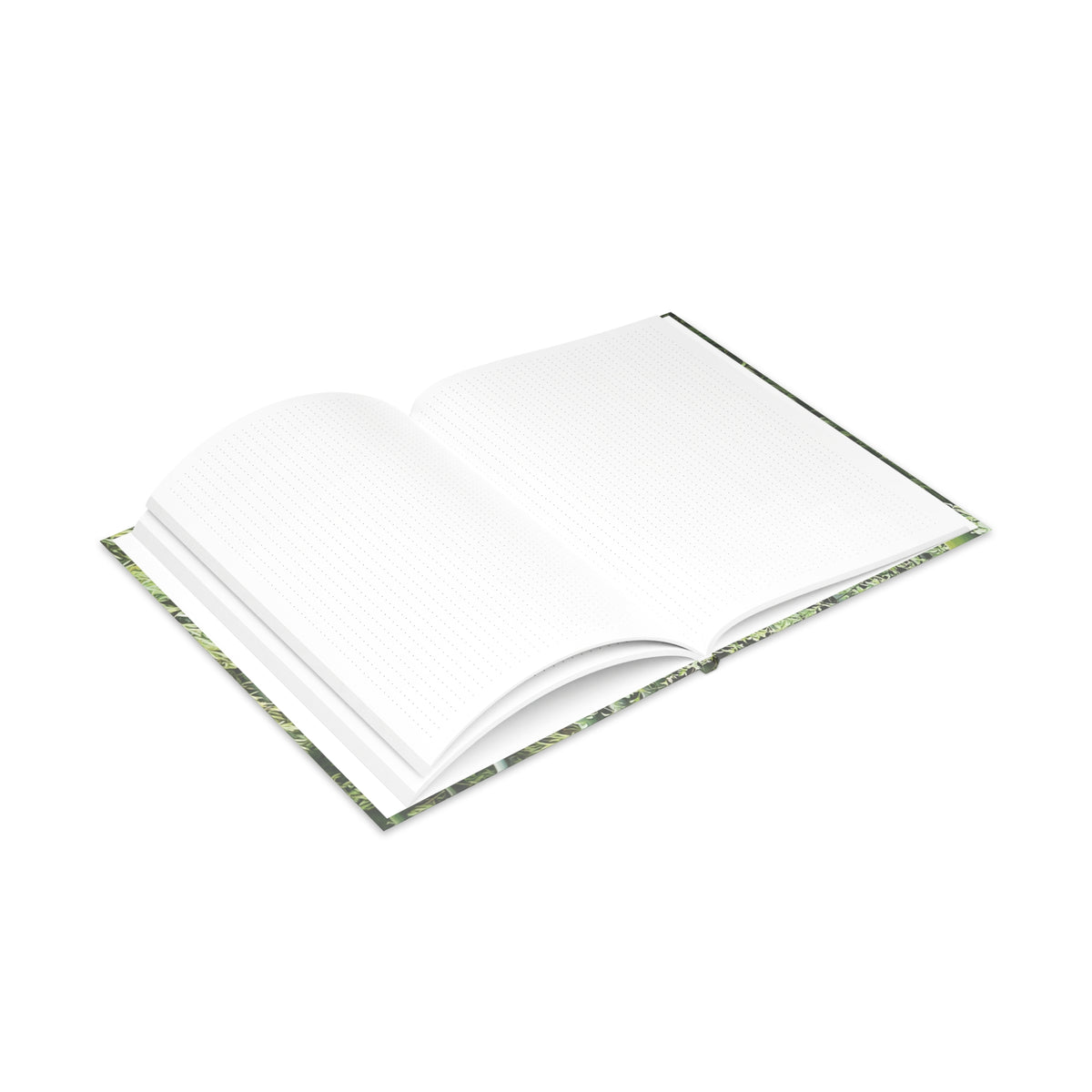 Hardcover Notebook with Puffy Covers - Bamboo Plants (Variant 1)