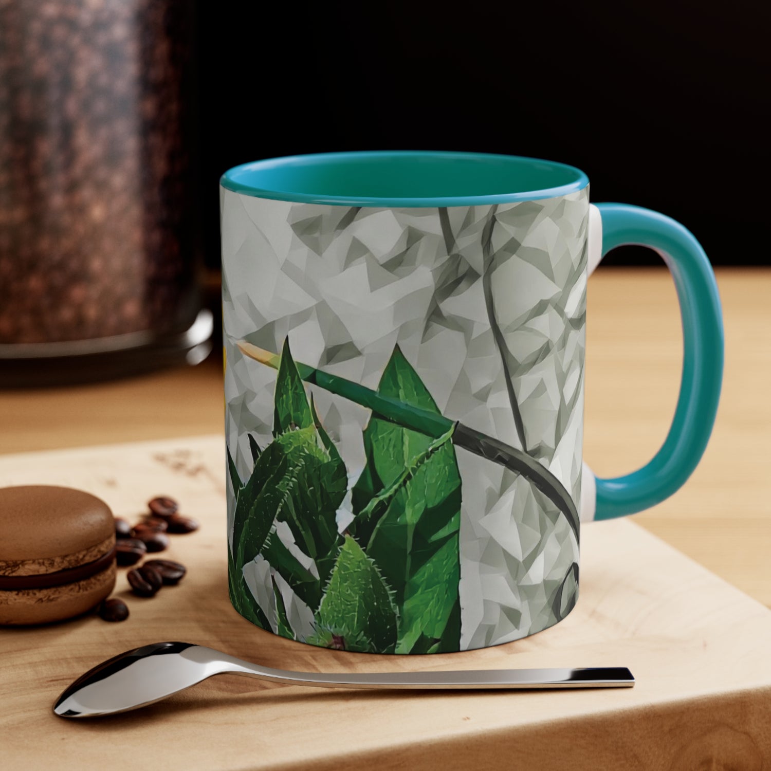 Mug 11oz - Poly Art - Flower of Calendula (Variant 1)