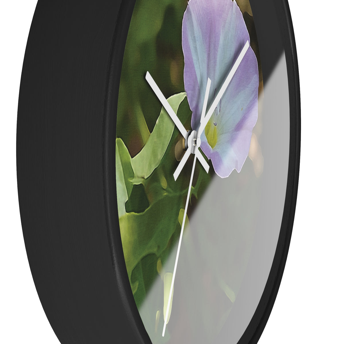 Wall Clock - Flower of Convolvulus Arvensis/Vilucchio