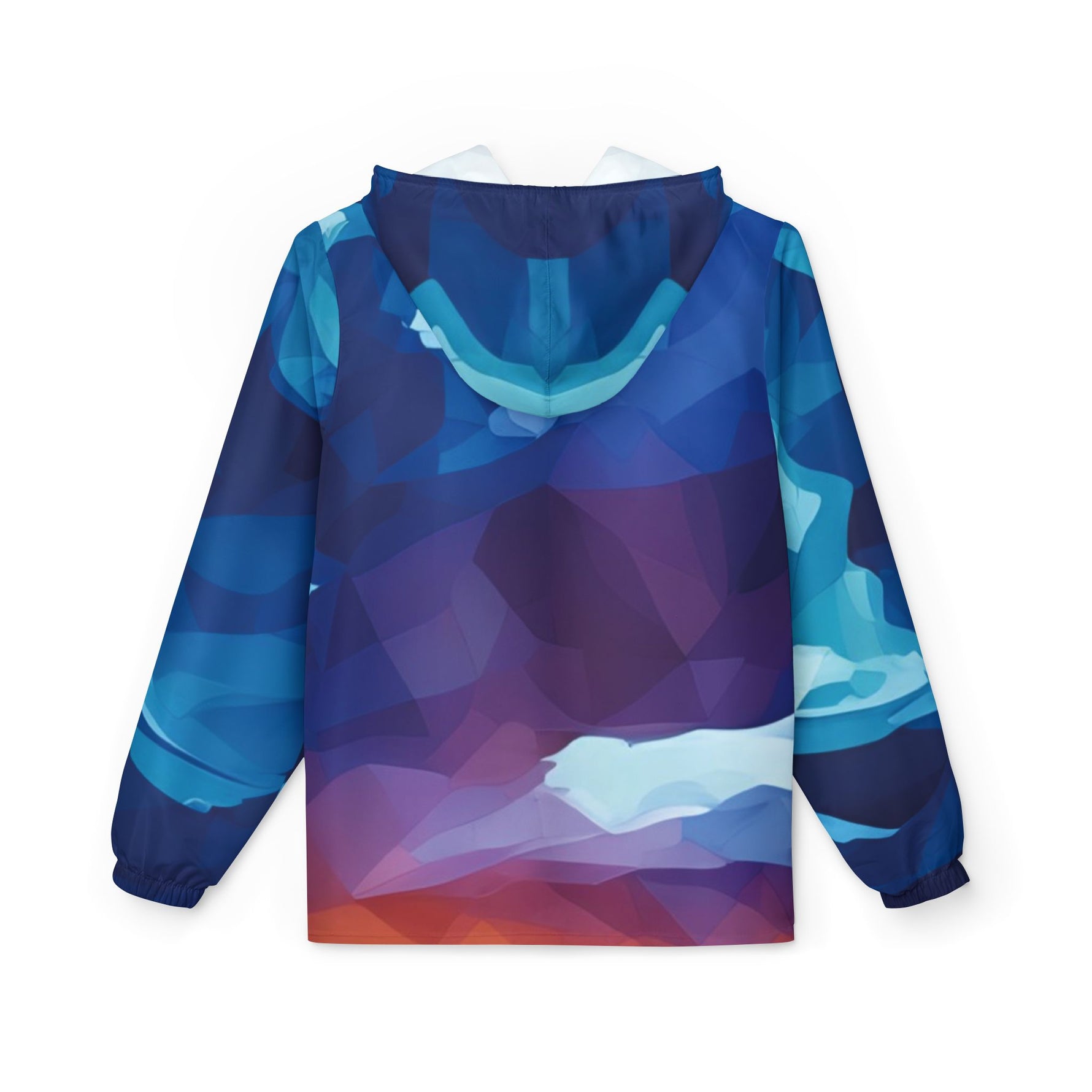 Windbreaker Jacket - Poly Art - Sunset Sky (Variant 2)