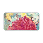 Desk Mat - Poly Art - Flower of Dahlia in red (Variant 1)