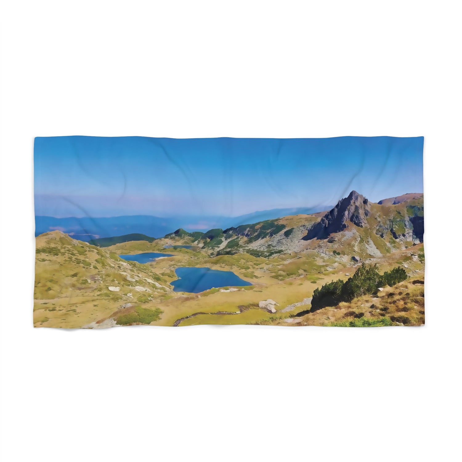 Beach Towel – Rila Lakes (Variant 1)