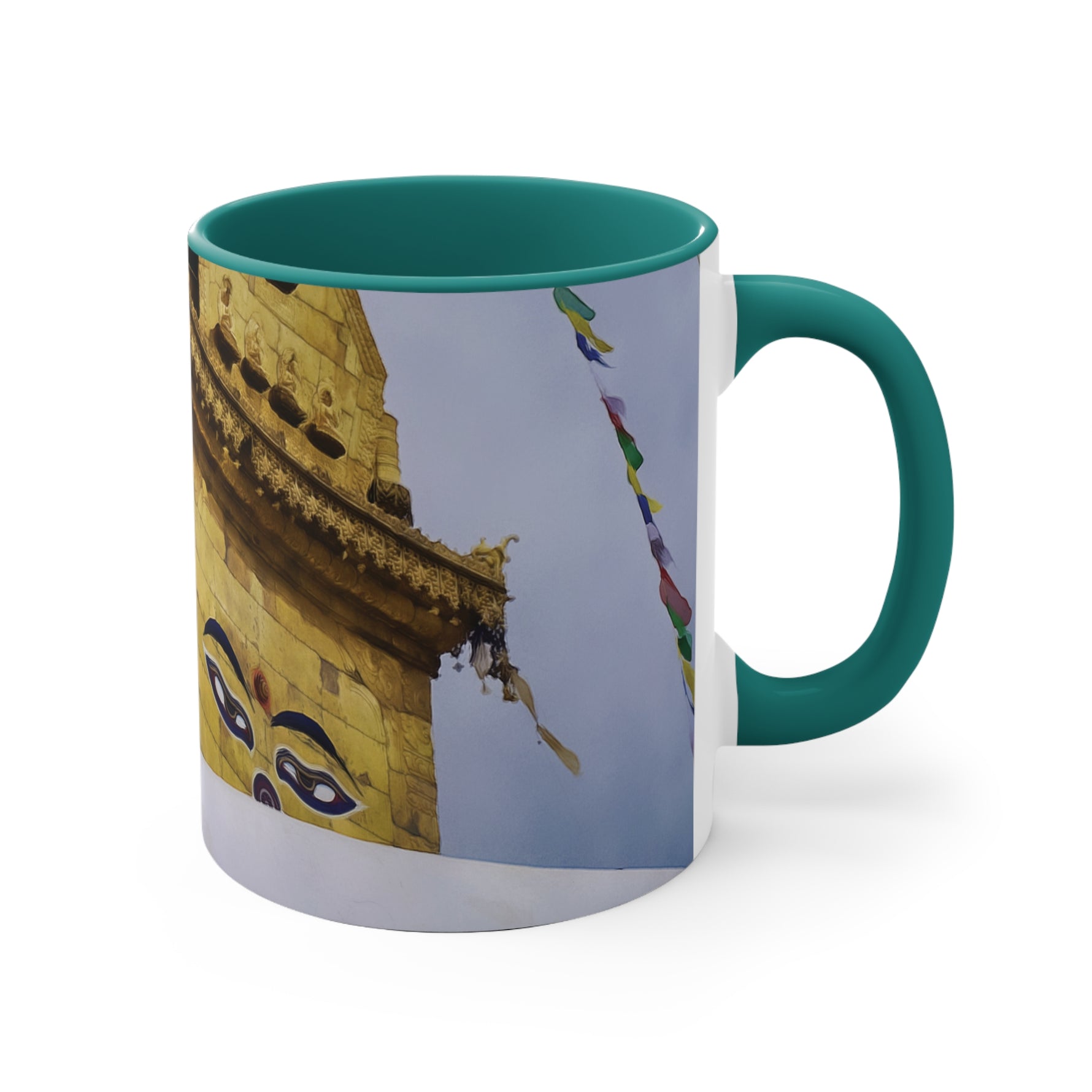 Mug 11oz - Nepal, Stupa with Buddha's Eyes (Variant 1)