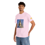 Unisex Heavy Cotton Tee - Nepal, Buddha's Eyes (Variant 6)