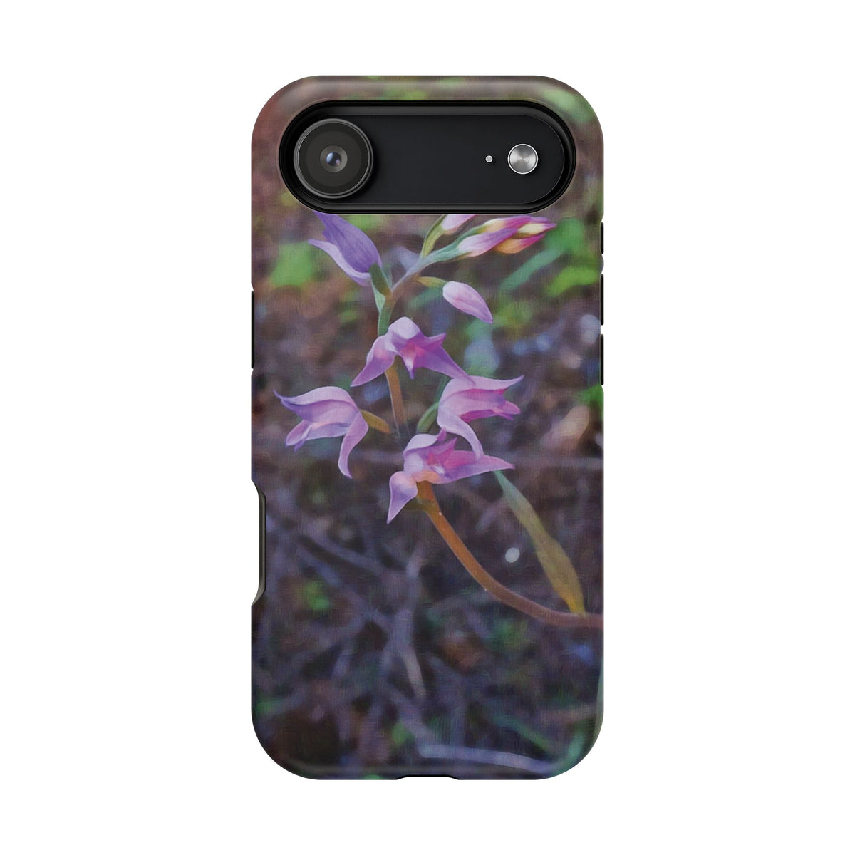 Magnetic Tough Phone Case - Flower of Cephalanthera Rubra