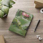 Hardcover Notebook with Puffy Covers - Flower of Lotus