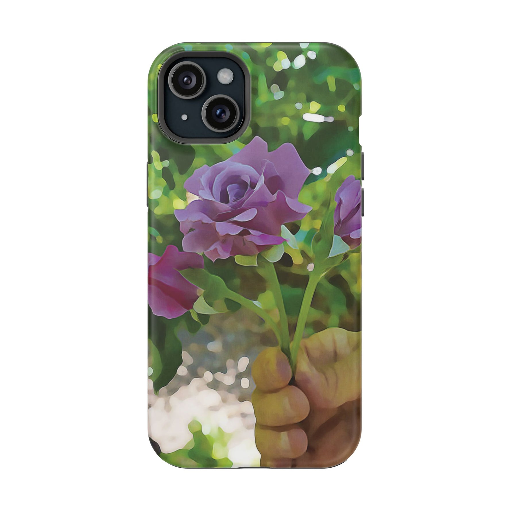 Magnetic Tough Phone Case - Flower of Rose, Small Bouquet