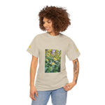Unisex Heavy Cotton Tee - Flower of Lysimachia