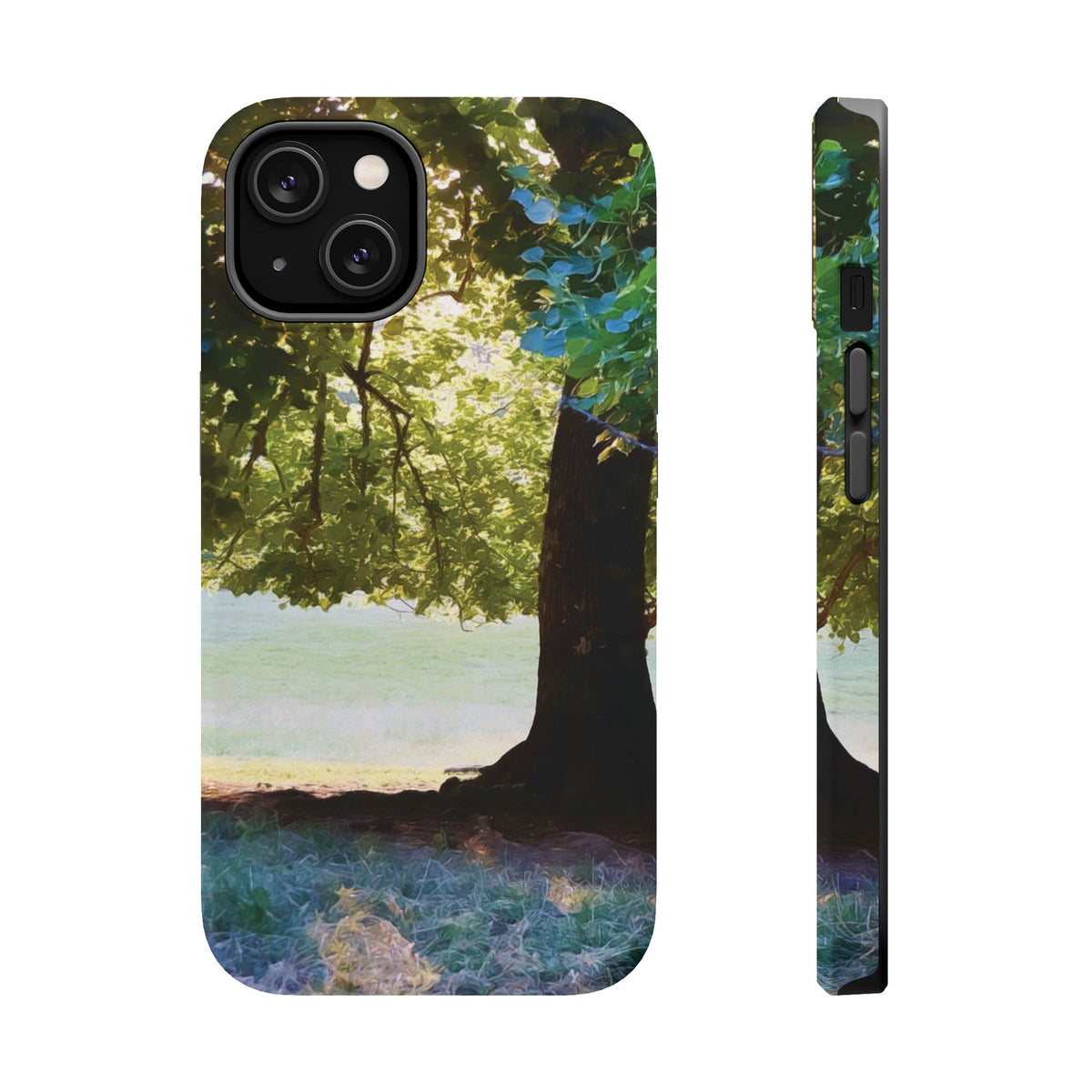 Magnetic Tough Phone Case - Tree in a Lawn (Variant 2)