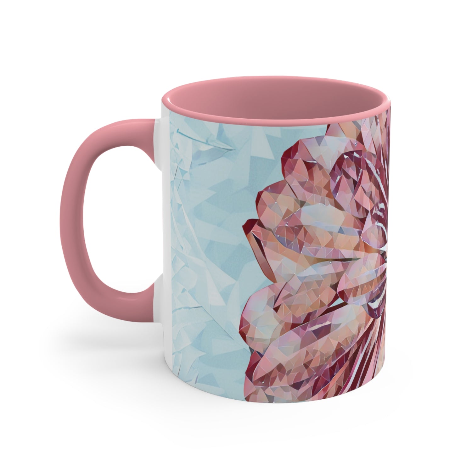 Mug 11oz - Poly Art - Flower of Dahlia (Variant 2)
