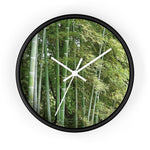 Wall Clock - Bamboo (Variant 1)
