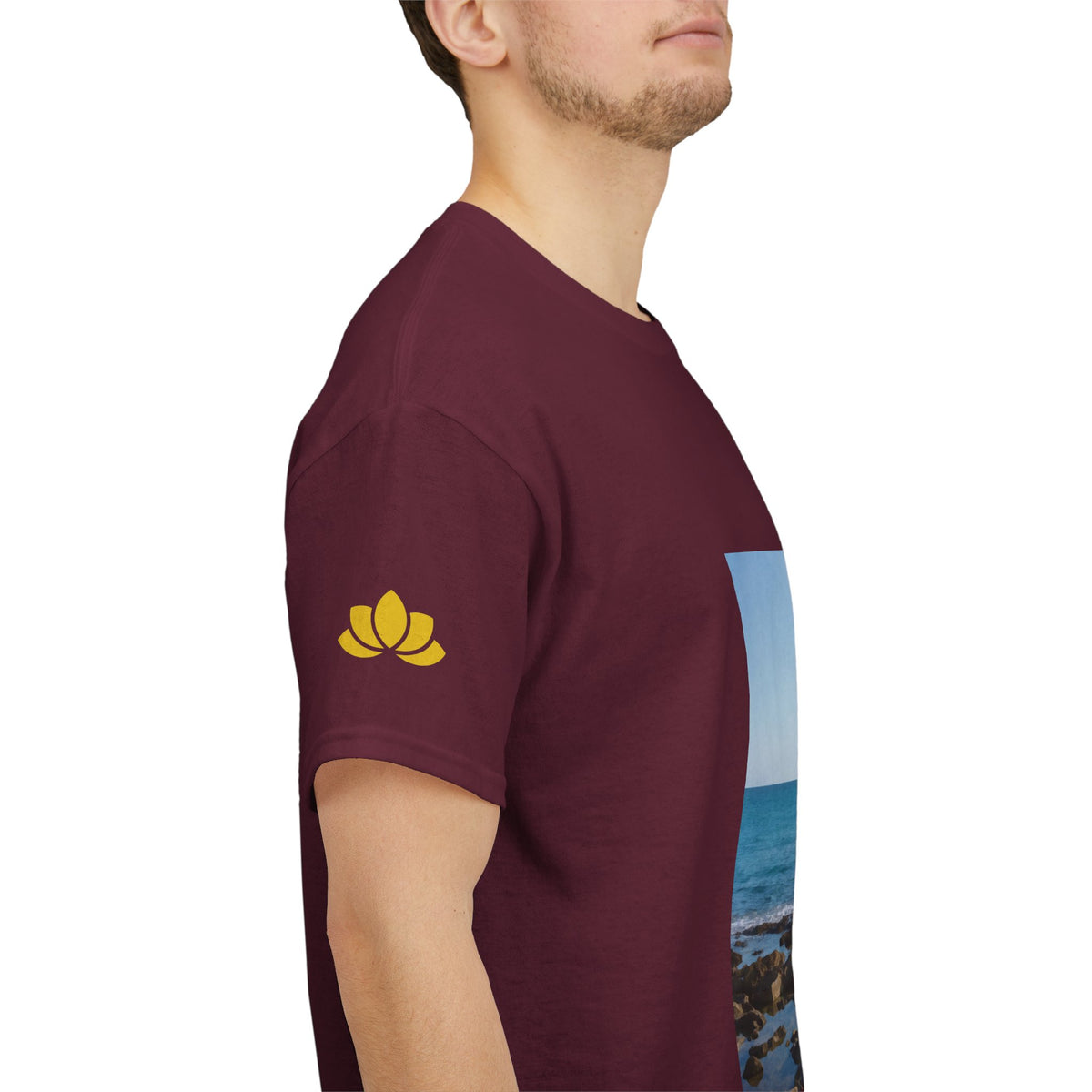 Unisex Heavy Cotton Tee - Sea (Variant 6)