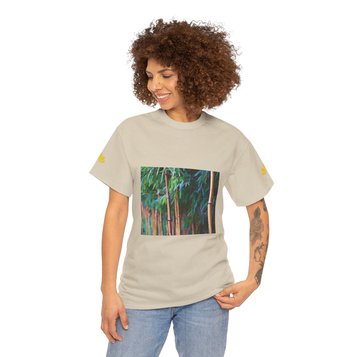 Unisex Heavy Cotton Tee - Bamboo