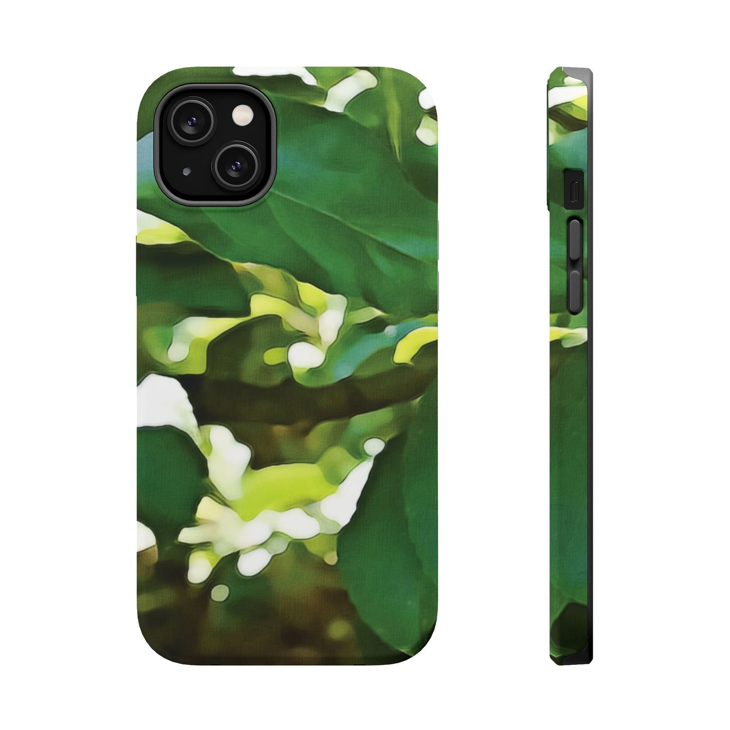 Magnetic Tough Phone Case - Apple's Tree Leaves
