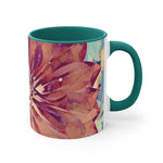 Mug 11oz - Poly Art - Flower of Dahlia (Variant 4)