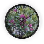 Wall Clock - Flower of Oleander