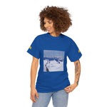 Unisex Heavy Cotton Tee - View from Mont Blanc