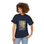 Unisex Heavy Cotton Tee - Poly Art - Forest (Variant 2)