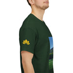 Unisex Heavy Cotton Tee - Tree in a Lawn