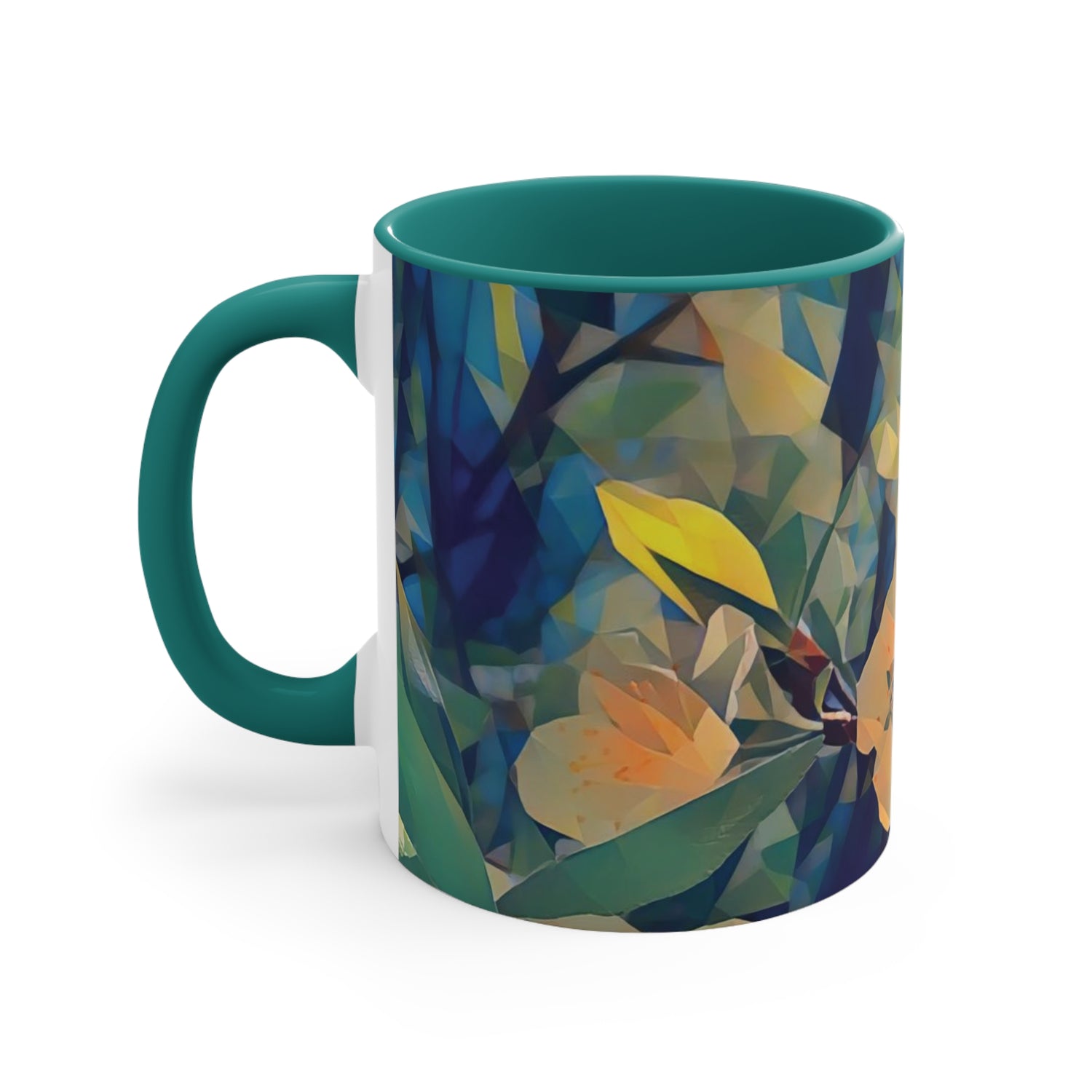 Mug 11oz - Poly Art - Apple's Tree Flower (Variant 2)