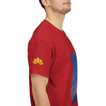 Unisex Heavy Cotton Tee - Nepal, Buddha's Eyes (Variant 6)